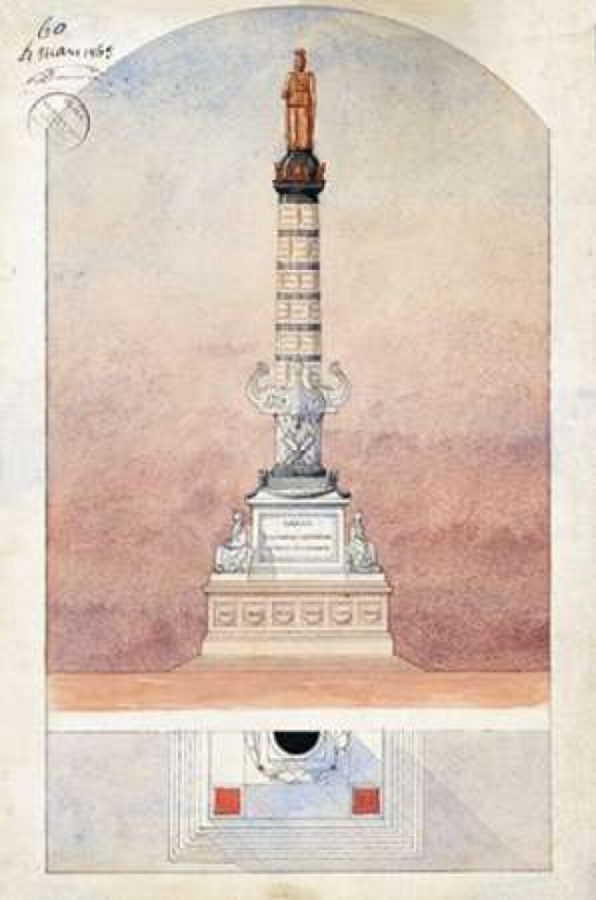 Column of Navarin Poster Print by Victor Postolle - Item # VARPDXVP09